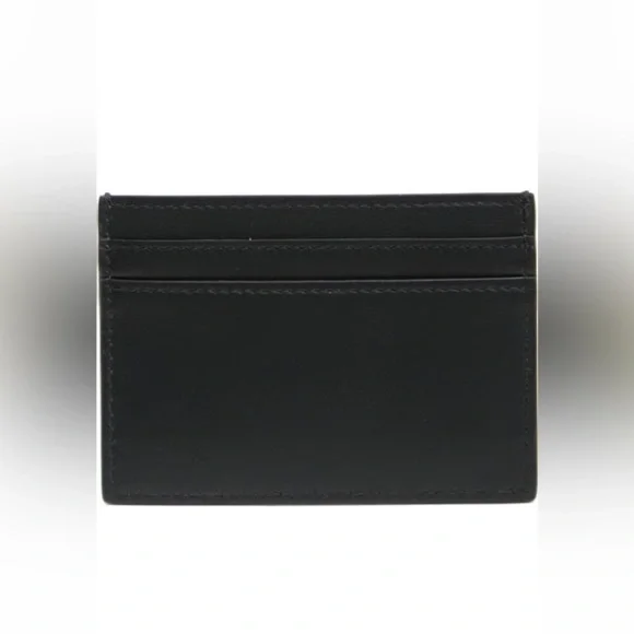 MOSCHINO Leather Card Case Wallets